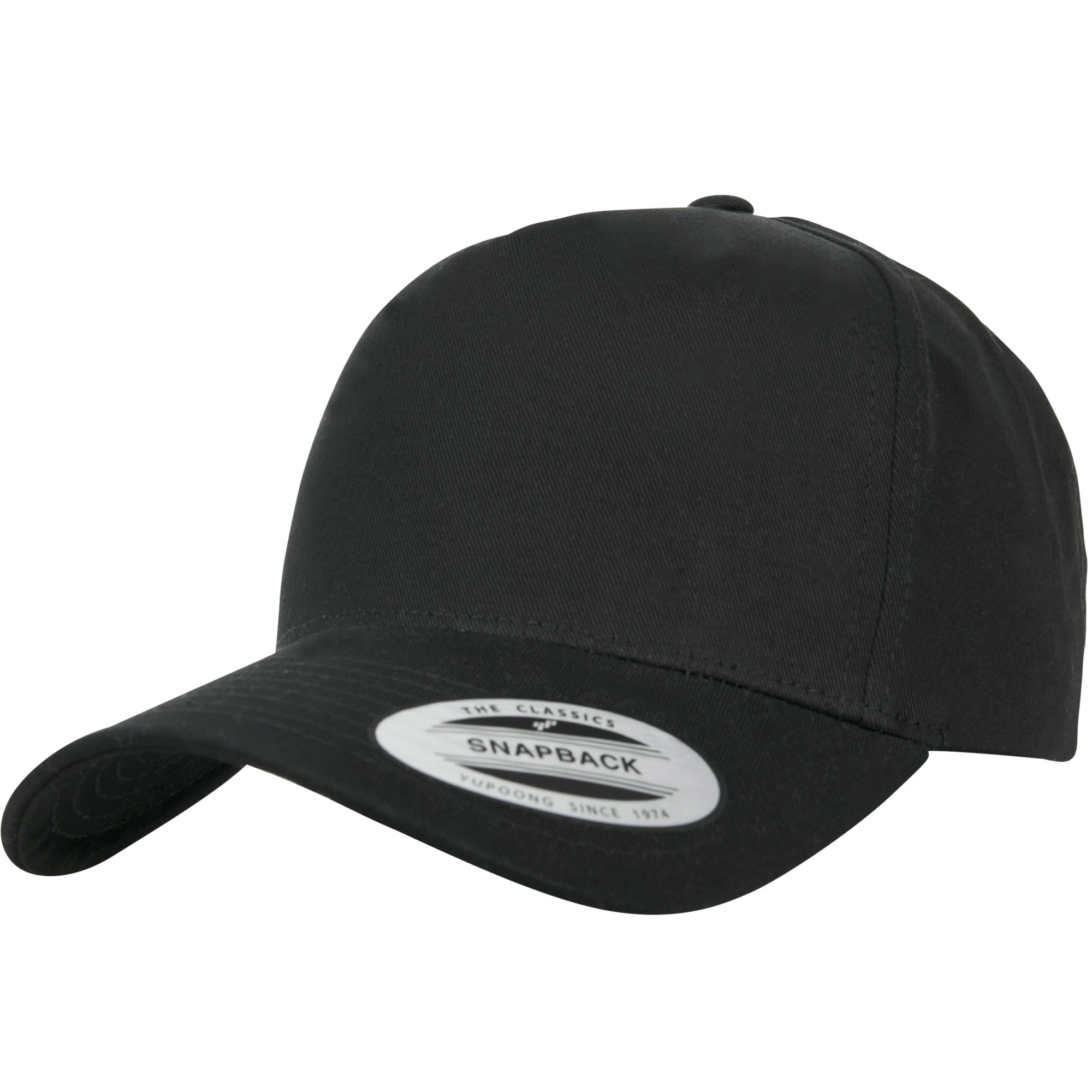Casquette Snapback 5 Pans curved Black Avant