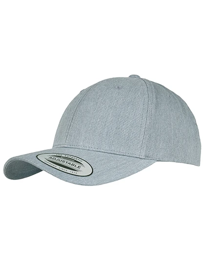 Casquette Snapback 6 Pans Incurvée Heather Grey