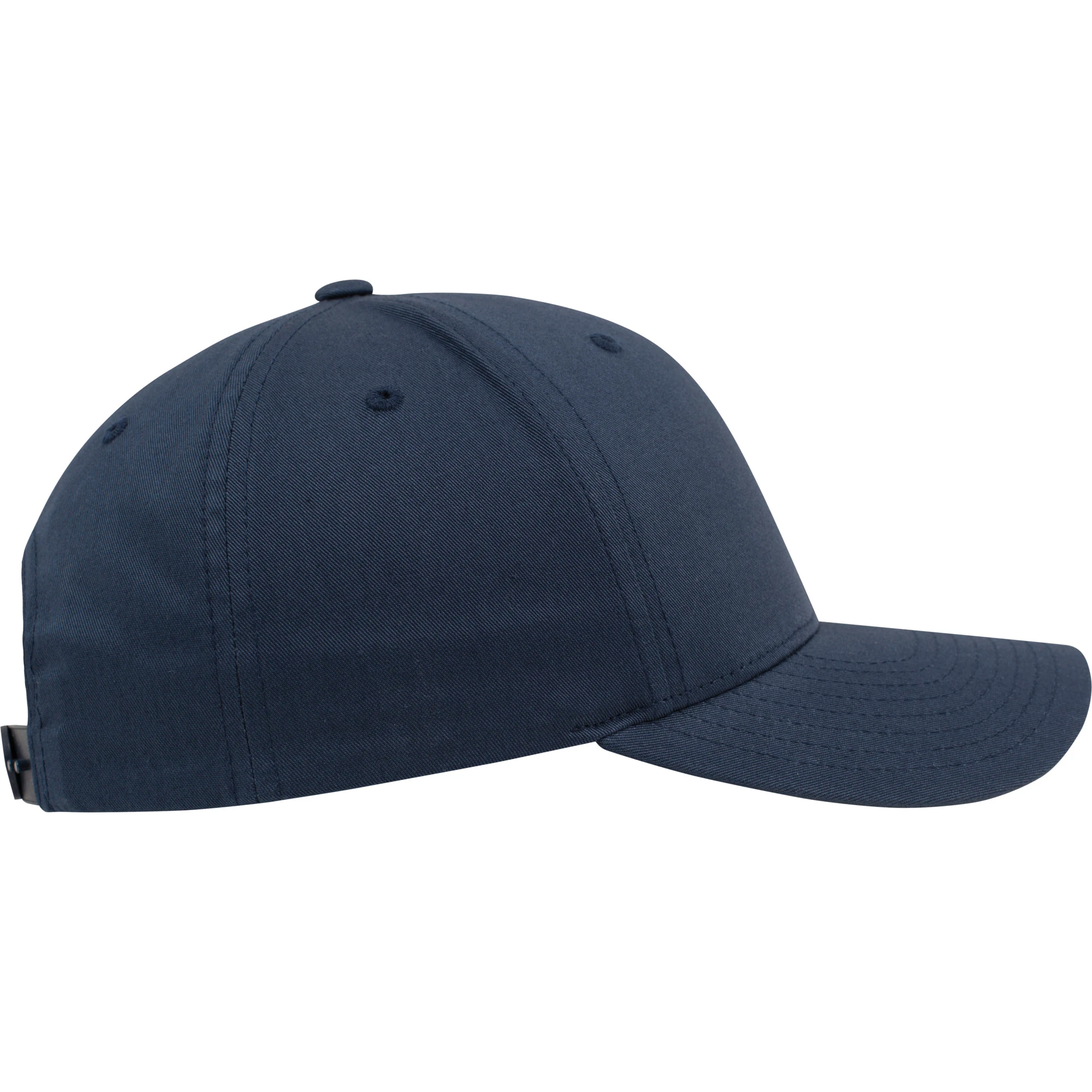 Casquette Snapback 6 Pans Incurvée Navy Side