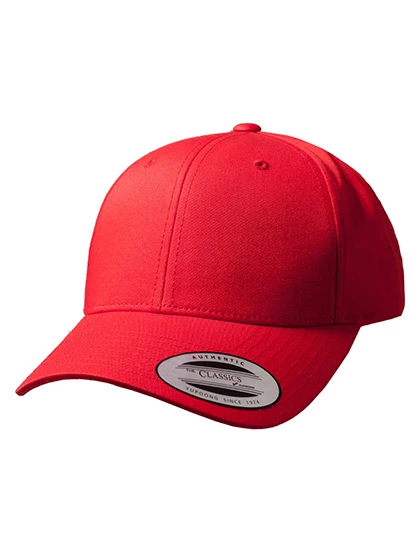 Casquette Snapback 6 Pans Incurvée Red
