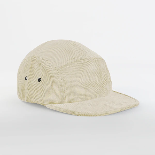 Casquette Camper en Velours Côtelé Stone