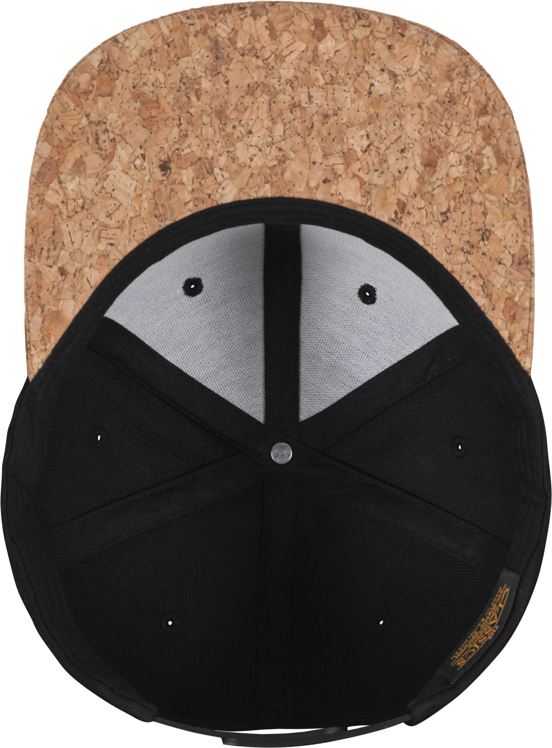 Cork Snapback Black Visière