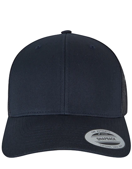 Casquette Retro 5 Pans Curved Dark Navy