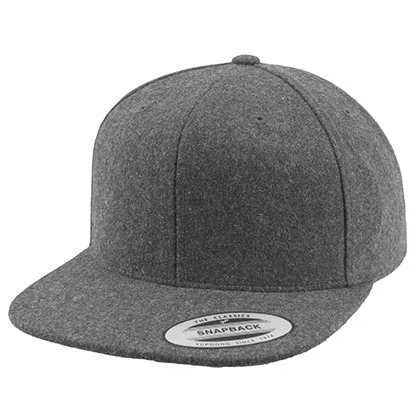 Casquette snapback melton wool