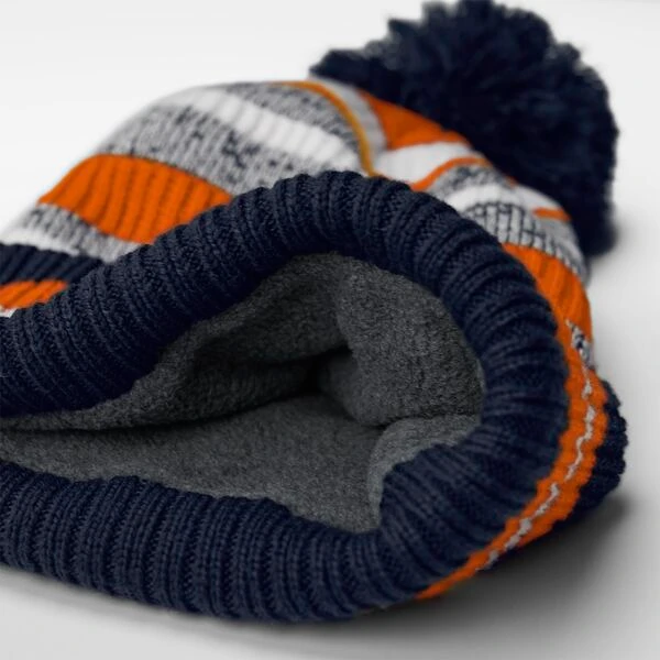 Bonnet Hiver Orange Beechfield Doublure Polaire | Ma Carapace Doublure polaire intérieure du bonnet hiver orange