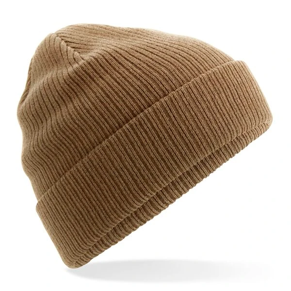 Bonnet Coton Bio Biscuit Beechfield | Ma Carapace Bonnet coton bio biscuit biologique Beechfield, vue générale