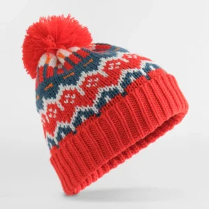 Bonnet ski rétro Alpine Racer avec doublure polaire