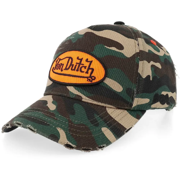 Casquette Von Dutch camouflage intégral