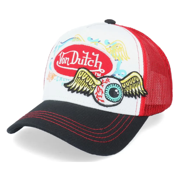 Von Dutch | Ma Carapace Casquette Von Dutch patch oeil Rouge Flying Eye emblématique