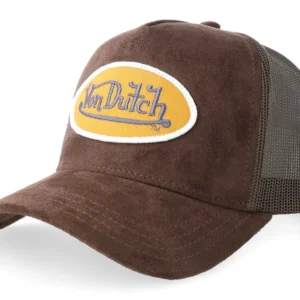 Casquette Patch Oval Marron