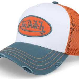 Casquette Patch Orange/Blanche/Bleu